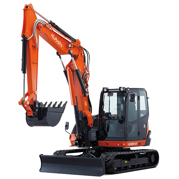 Kubota KX080-4 2 Piece Boom